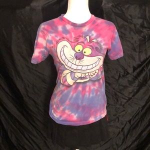 Alice in Wonderland Cheshire Cat Tie Dye Shirt